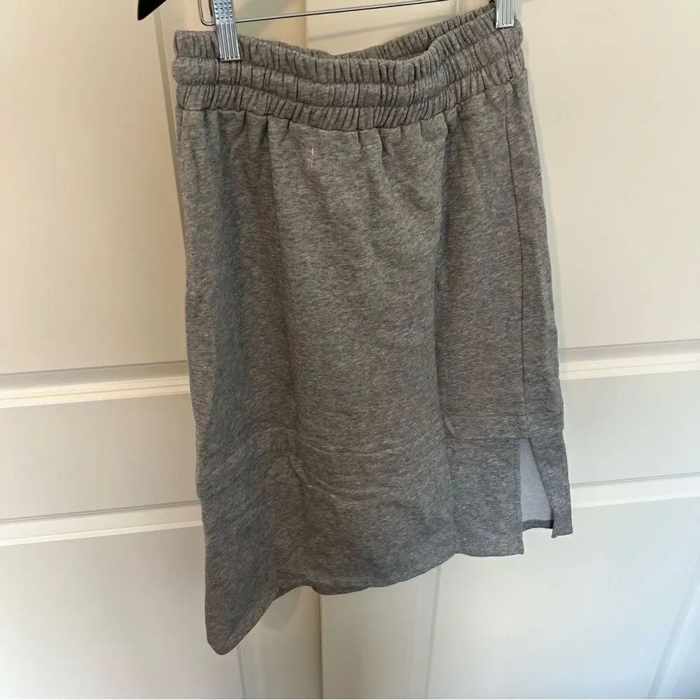 NWT Grey Lab Layered Striped Drawstring Skirt | Size S - Picture 6 of 10